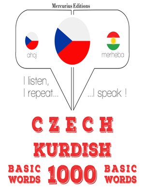 cover image of Čeština--kurdština